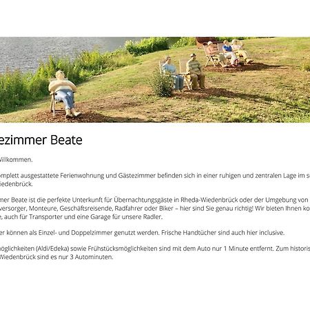 Gaestezimmer Beate Und Ferienwohnung Rheda Wiedenbrueck Ngoại thất bức ảnh